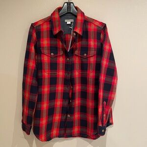 NWT outerknown flannel XS/S